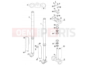 KTM 125 SX (610200) [EU] 2000 FRONT FORK, TRIPLE CLAMP