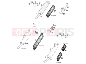 KTM 125 SX (610200) [EU] 2000 MAIN SILENCER