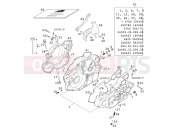 KTM 400 SX RACING (830205) [EU] 2000 ENGINE CASE