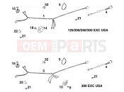 KTM 250 SX (630100) [US] 2000 WIRING HARNESS