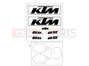 KTM 65 SX (600106) [EU] 2000 DECAL