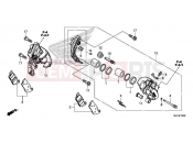 HONDA CBR650FA 2016 F-10 FRONT BRAKE CALIPER