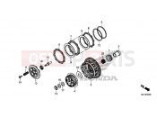 HONDA CBR650FA 2016 E-6 CLUTCH