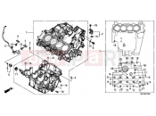HONDA CBR650FA 2016 E-13 CRANKCASE