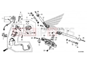 HONDA CBR650FA 2016 F-6 HANDLE PIPE / TOP BRIDGE