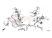 HONDA CBR650FA 2016 F-3 HANDLE LEVER / SWITCH / CABLE