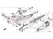 HONDA CBR650FA 2016 F-23 SWINGARM