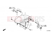 HONDA CBR650FA 2016 F-8 FRONT FENDER