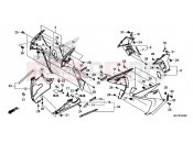 HONDA CBR650FA 2016 F-34 LOWER COWL