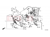 HONDA CBR650FA 2016 F-32 RADIATOR