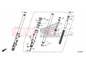 HONDA CBR650FA 2016 F-9 FRONT FORK