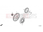 HONDA CRF250L 2016 E-9 STARTING CLUTCH