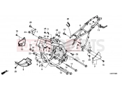 HONDA CRF250L 2016 F-39 FRAME BODY