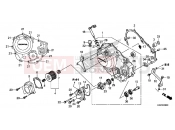 HONDA CRF250L 2016 E-6 RIGHT CRANKCASE COVER