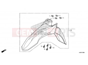 HONDA CRF250L 2016 F-10 FRONT FENDER