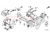 HONDA CRF250L 2016 F-36 TAILLIGHT