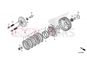 HONDA CRF250L 2016 E-8 CLUTCH