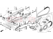 HONDA CRF250L 2016 F-32 SWINGARM
