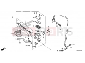 HONDA CRF250L 2016 F-5 FRONT BRAKE MASTER CYLINDER