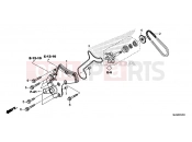 HONDA CTX1300 2016 E-12 WATER PUMP COVER
