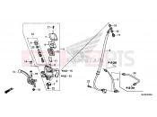HONDA CTX1300 2016 F-5 FRONT BRAKE MASTER CYLINDER