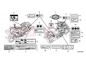 HONDA CTX1300 2016 F-49 CAUTION LABEL