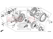 HONDA CTX1300 2016 F-20 FINAL DRIVEN GEAR