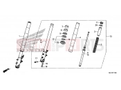 HONDA CTX1300 2016 F-11 FRONT FORK