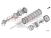 HONDA GL1800B 2016 E-8 CLUTCH