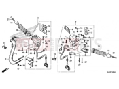 HONDA GL1800B 2016 F-4 HANDLE SWITCH (GL1800B-2GS / E / ED / F / RU)