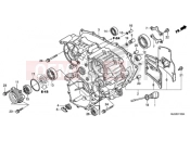 HONDA GL1800B 2016 E-11 REAR CASE
