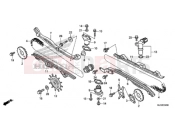 HONDA GL1800B 2016 E-4 CAM CHAIN ​​/ TENSIONER