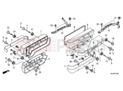 HONDA GL1800B 2016 E-1 CYLINDER HEAD COVER
