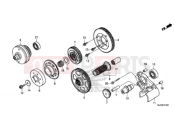 HONDA GL1800B 2016 E-14 PRIMARY DRIVE GEAR