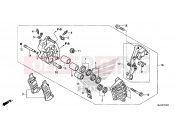 HONDA GL1800B 2016 F-12 R. FRONT BRAKE CALIPER (ABS)