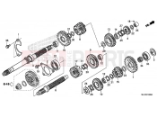 HONDA GL1800B 2016 E-19 TRANSMISSION