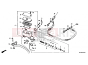 HONDA GL1800B 2016 F-7 CLUTCH MASTER CYLINDER