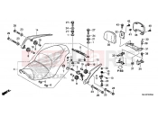 HONDA GL1800B 2016 F-22 SEAT