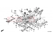 HONDA GL1800B 2016 F-44 FRAME BODY