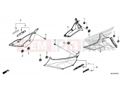 HONDA GL1800B 2016 F-27 SIDE COVER