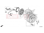HONDA GL1800B 2016 F-19 REAR WHEEL