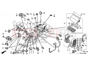 HONDA GL1800B 2016 F-39 WIRE HARNESS