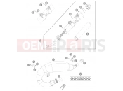 KTM 125 EXC (7103K6) [EU] 2011 EXHAUST SYSTEM