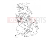 YAMAHA FZS 1000 FZ1 Fazer FZS1000 FAZER (5LV8) 2002 RADIATOR & HOSE