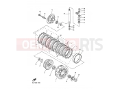 YAMAHA FZS 1000 FZ1 Fazer FZS1000 FAZER (5LV8) 2002 CLUTCH