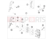 KTM 690 ENDURO R 09 (9775I8) [US] 2009 FRONT BRAKE CALIPER