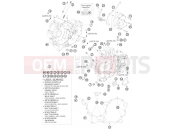 KTM 990 Supermoto T orange 09 (9803I9) [EU] 2009 ENGINE CASE