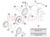 KTM 690 SMC 09 (9703I9) [EU] 2009 ELECTRIC STARTER