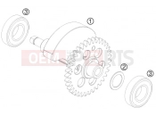 KTM 690 ENDURO 08 (9775H6) [US] 2008 BALANCER SHAFT