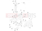 KTM 65 SX (6003H6) [EU] 2008 SHOCK ABSORBER
